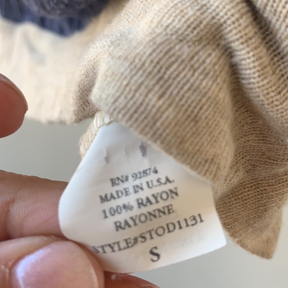 Splendid stripe tee light weight knit - Picture 4 of 4